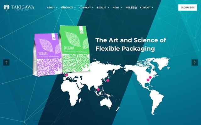 株式会社タキガワ・コーポレーション・ジャパンの公式サイト