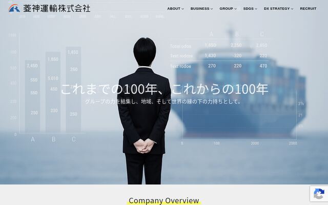菱神運輸株式会社の公式サイト