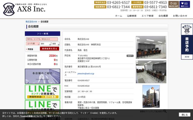 株式会社ＡＸ８