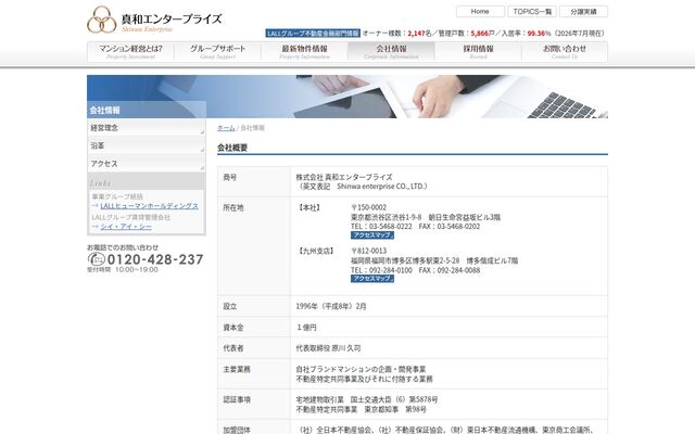 株式会社真和エンタープライズの公式サイト
