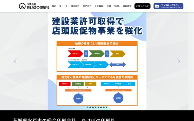 株式会社あけぼの印刷社の公式サイト
