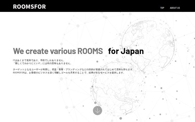 株式会社ＲＯＯＭＳ　ＦＯＲの公式サイト