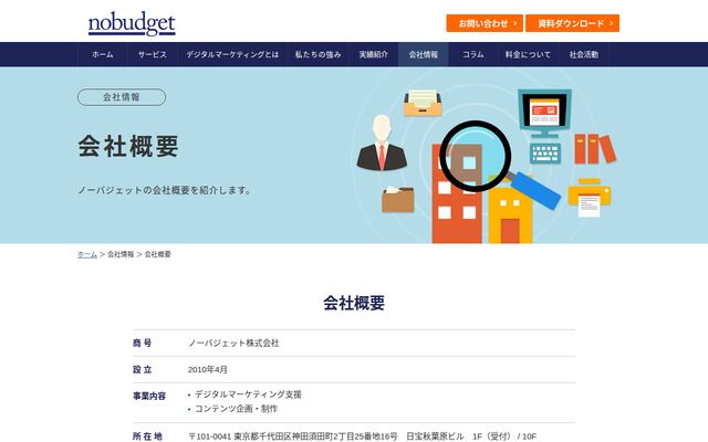 ノーバジェット株式会社