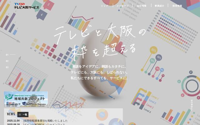株式会社テレビ大阪サービスの公式サイト