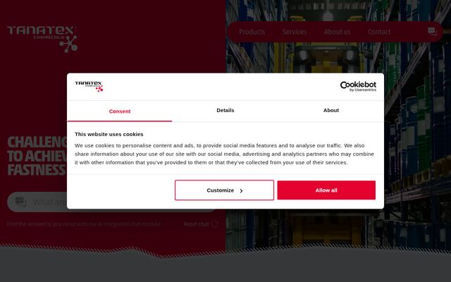 タナテックスケミカルズジャパン株式会社の公式サイト