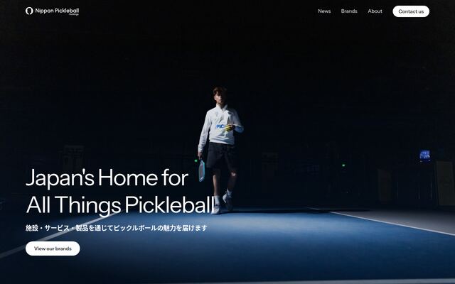 株式会社日本ピックルボールホールディングスの公式サイト