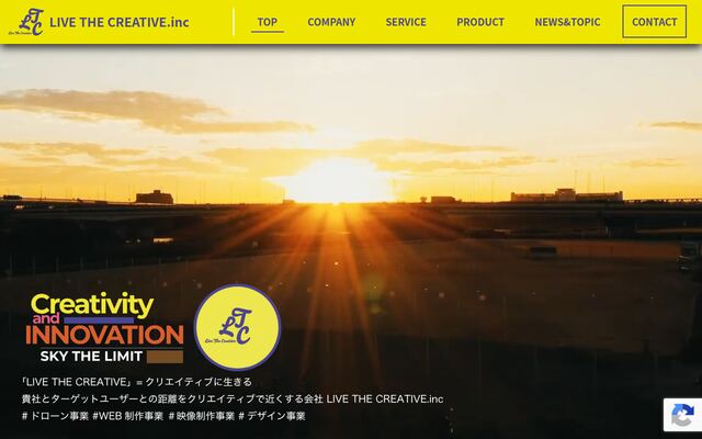 ＬＩＶＥ　ＴＨＥ　ＣＲＥＡＴＩＶＥ株式会社