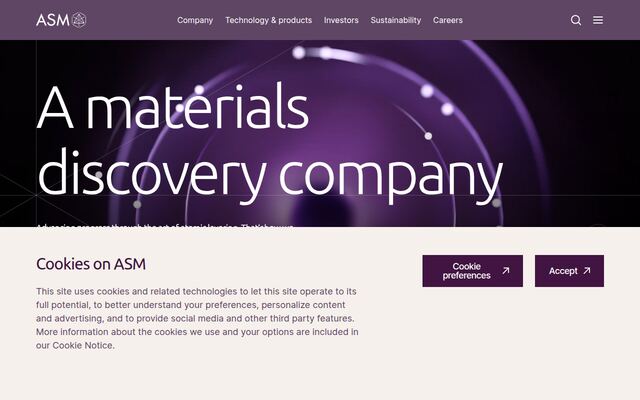 日本エー・エス・エム株式会社の公式サイト