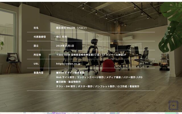 株式会社ＶＡＬＯＮの公式サイト