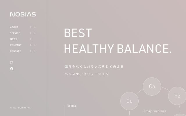 株式会社ノビアスの公式サイト