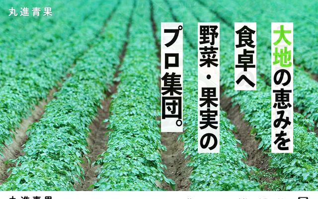 丸進青果株式会社の公式サイト