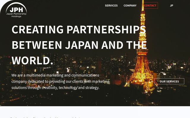 ジャパンパートナーシップ株式会社の公式サイト