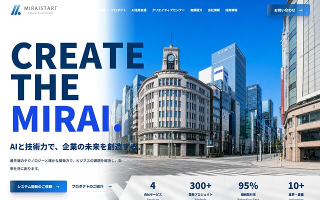 株式会社ミライスタートの公式サイト