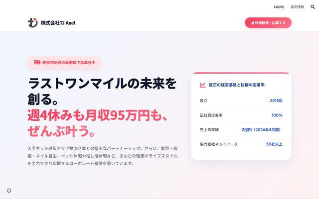 株式会社ＴＪ　Ａｘｅｌ