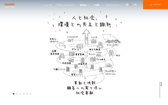 株式会社アスコットの公式サイト
