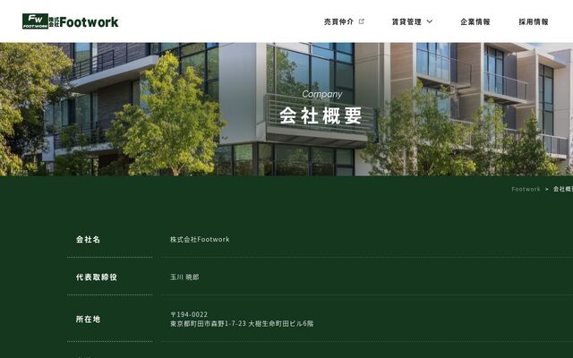株式会社Ｆｏｏｔｗｏｒｋの公式サイト
