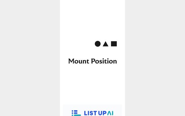 株式会社マウントポジションの公式サイト