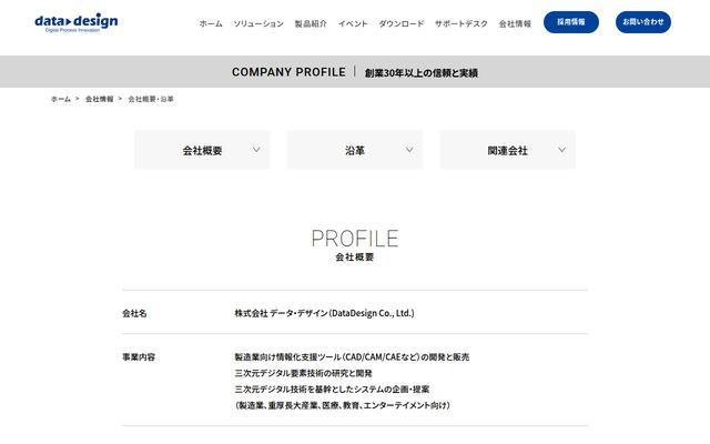 株式会社データ・デザインの公式サイト