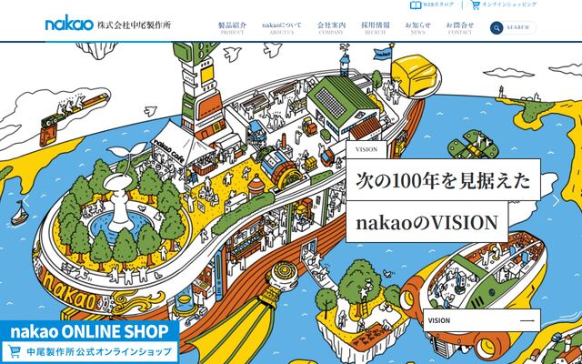 株式会社中尾製作所の公式サイト