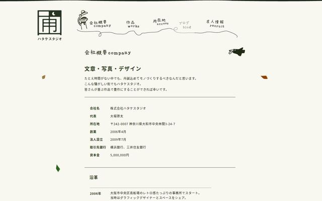 株式会社ハタケスタジオ