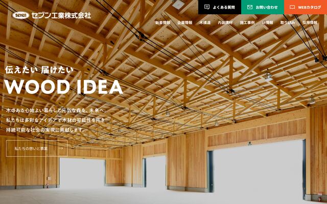 セブン工業株式会社の公式サイト