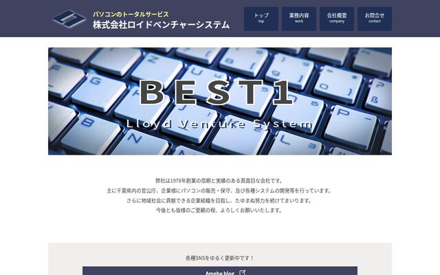 株式会社ロイドベンチャーシステムの公式サイト