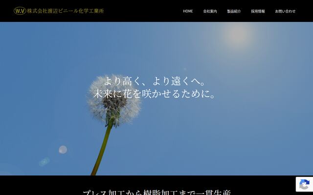 株式会社渡辺ビニール化学工業所の公式サイト