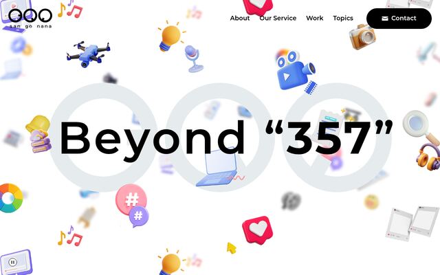 株式会社３５７の公式サイト