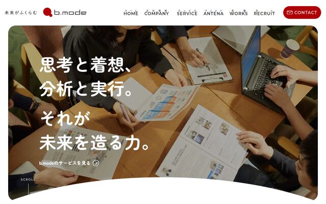 ｂ．ｍｏｄｅ株式会社の公式サイト