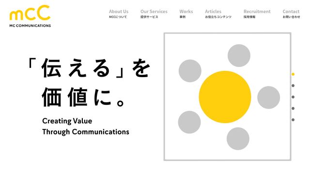 株式会社エム・シー・コミュニケーションズの公式サイト