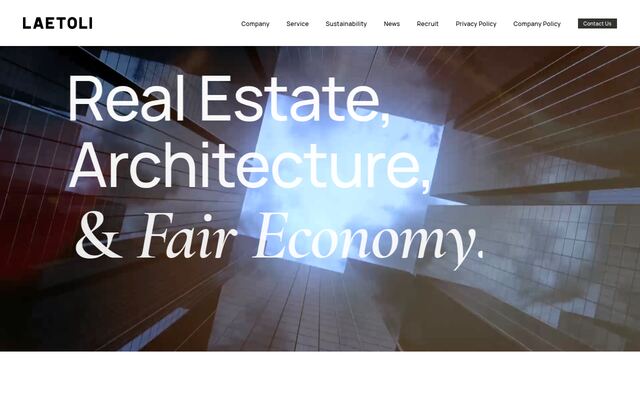 ＬＡＥＴＯＬＩ株式会社の公式サイト