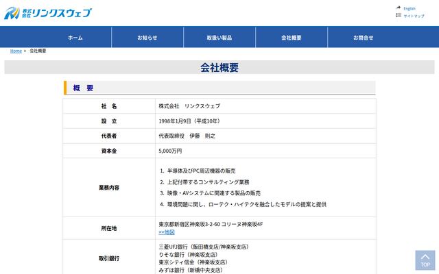 株式会社リンクスウェブの公式サイト
