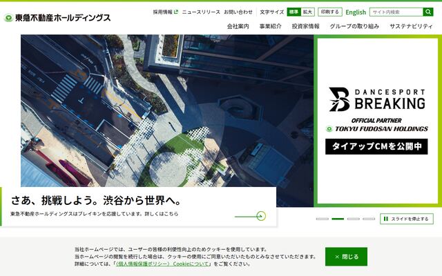 東急不動産ホールディングス株式会社
