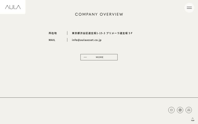 株式会社ＡＵＬＡの公式サイト