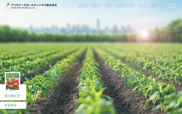 デリカフーズホールディングス株式会社の公式サイト
