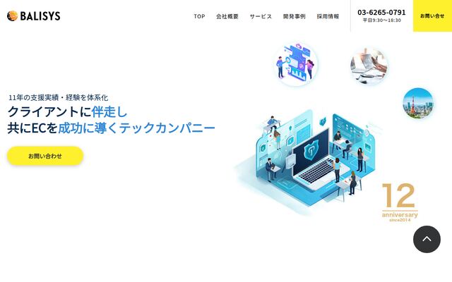 株式会社バリシスの公式サイト