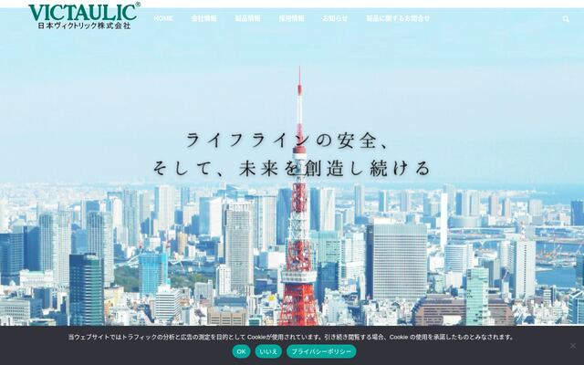 日本ヴィクトリック株式会社の公式サイト