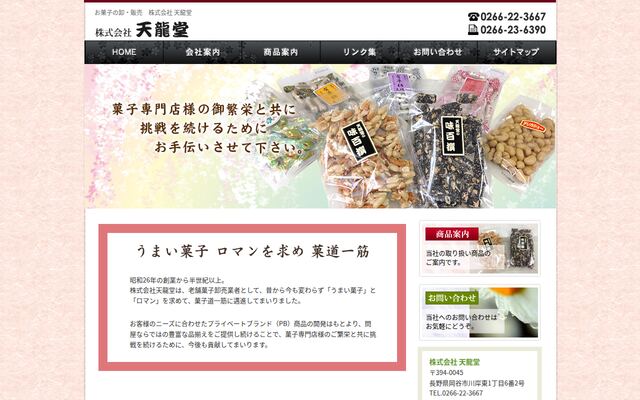 株式会社天龍堂の公式サイト