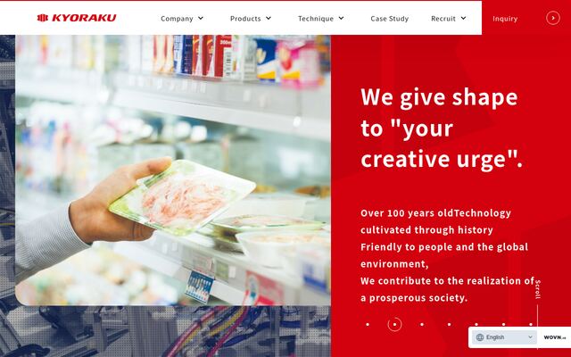 キョーラク株式会社の公式サイト