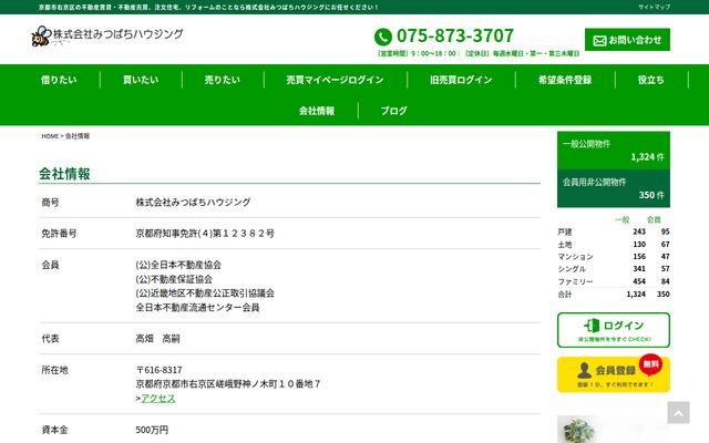 株式会社みつばちハウジングの公式サイト