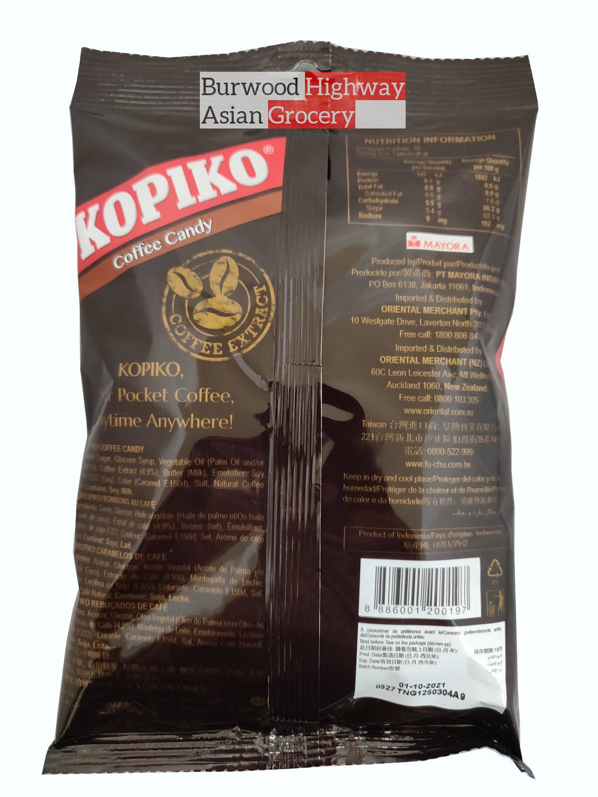 Kopiko Coffee Candy 150g Burwood Highway Asian Grocery