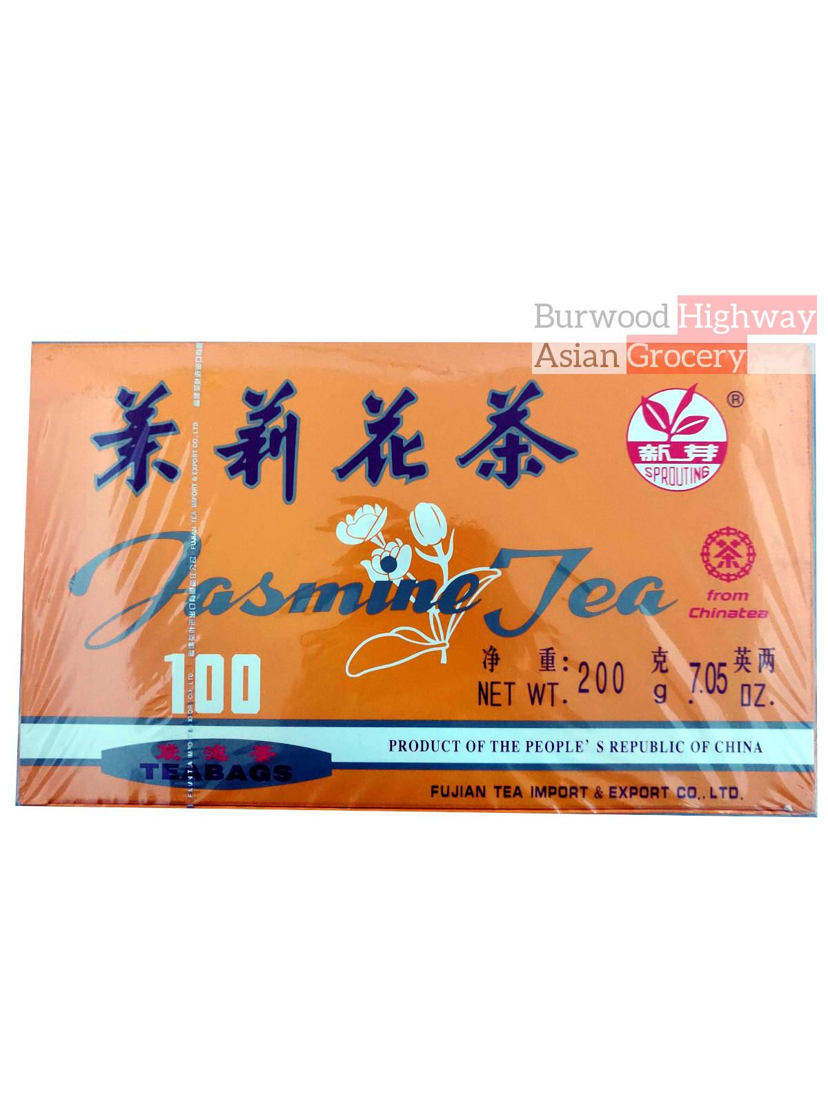 Sea Dyke Xiamen Jasmine Green Tea Bag, 40g