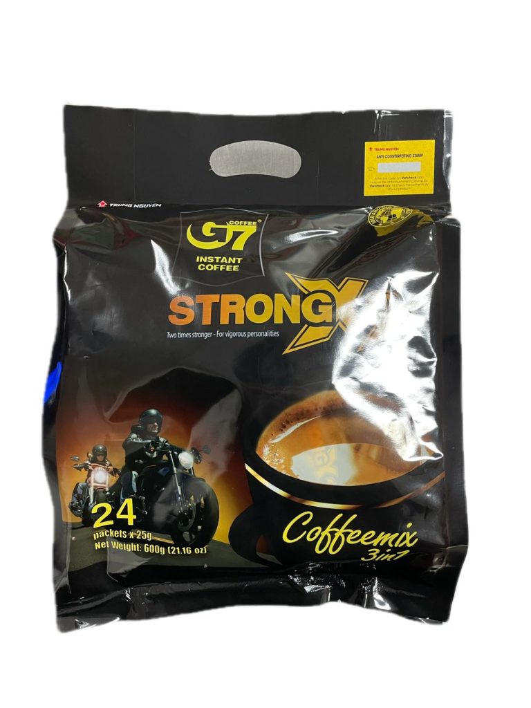 Trung Nguyen G7 Coffee Instant Coffee Coffeemix 3 in 1 Double Strong
