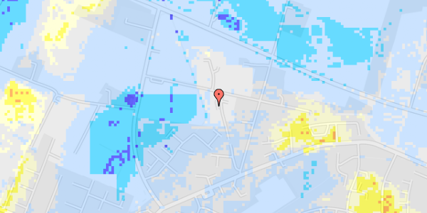 Ekstrem regn på Nørremarksvej 12