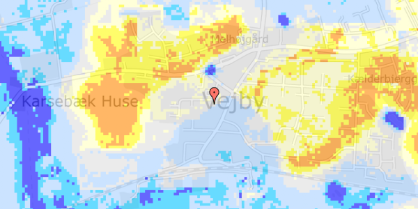 Ekstrem regn på Femgårdsvej 5