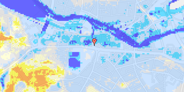 Ekstrem regn på Bredgade 30, st. 