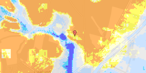 Ekstrem regn på Attrupvej 15B, st. 15