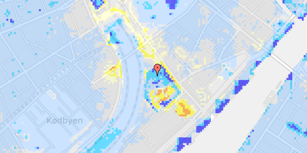 Ekstrem regn på Bernstorffsgade 36, 6. 