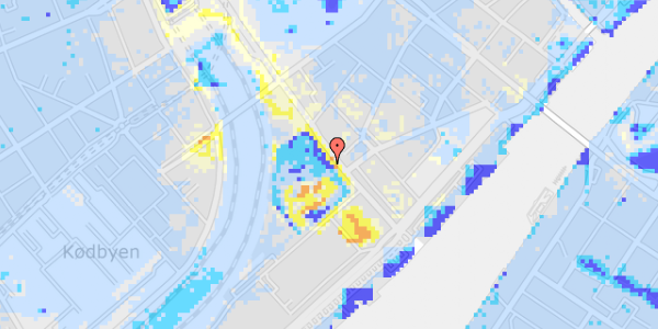 Ekstrem regn på Bernstorffsgade 42, 1. 