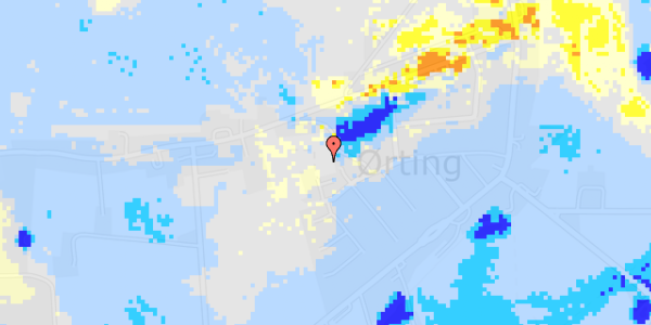 Ekstrem regn på Smedegade 72